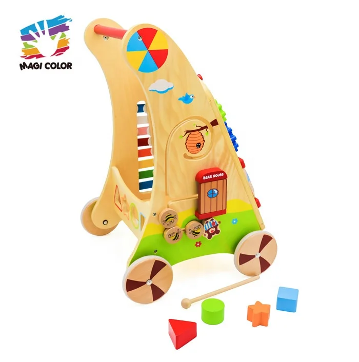 Новое поступление Обучающие деревянные детские ходячие игрушки для дошкольников