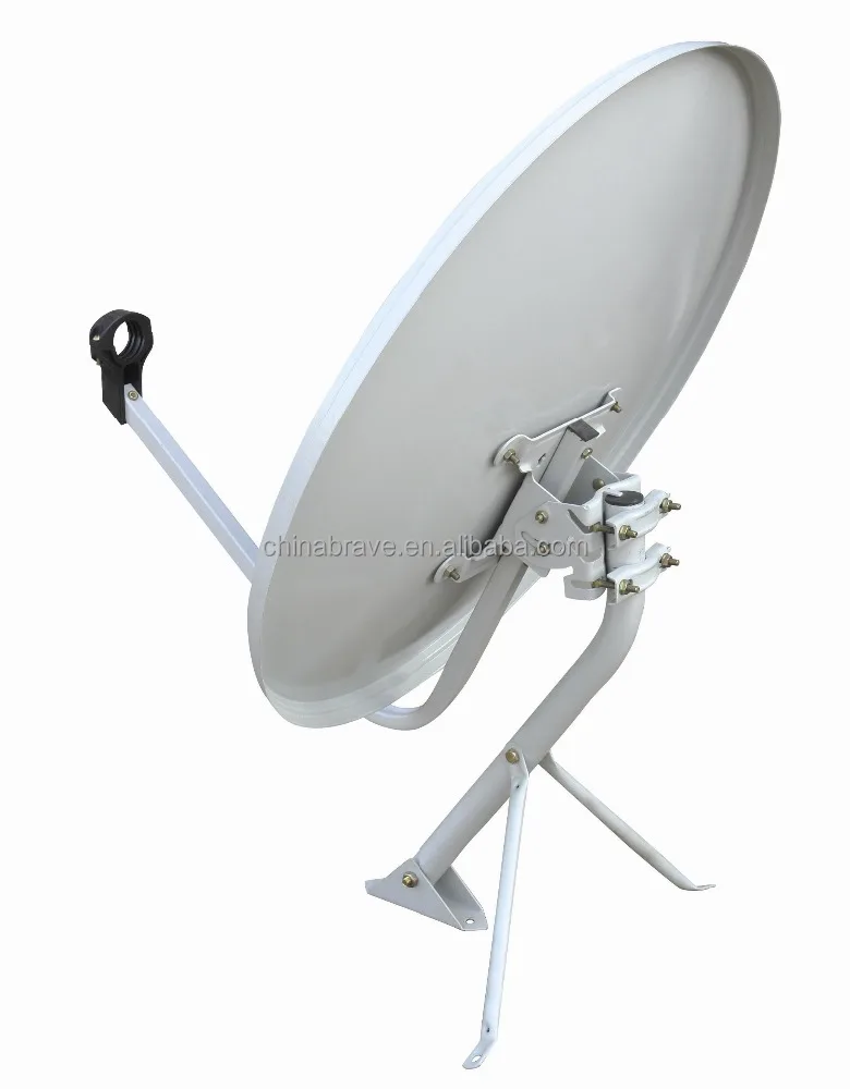 Manual Parabolic Offset 120 cm Satellite Tv Dish Antenna