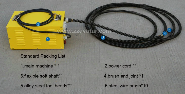 Cheap Boiler Pipe Chiller Tube Cleaning Machine