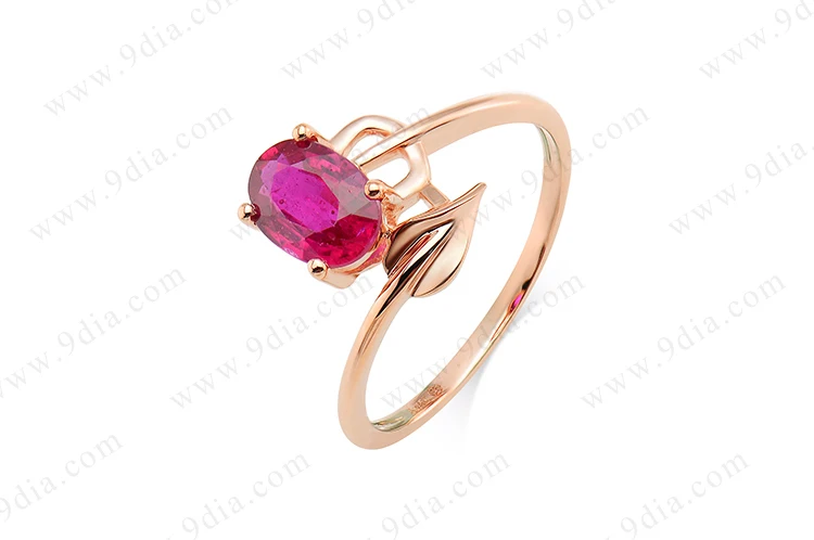 Best Selling AAA Quality Butterfly Tourmaline Pear Cut Diamond 14K Yellow Gold Gemstone Ring for Wedding & Anniversary