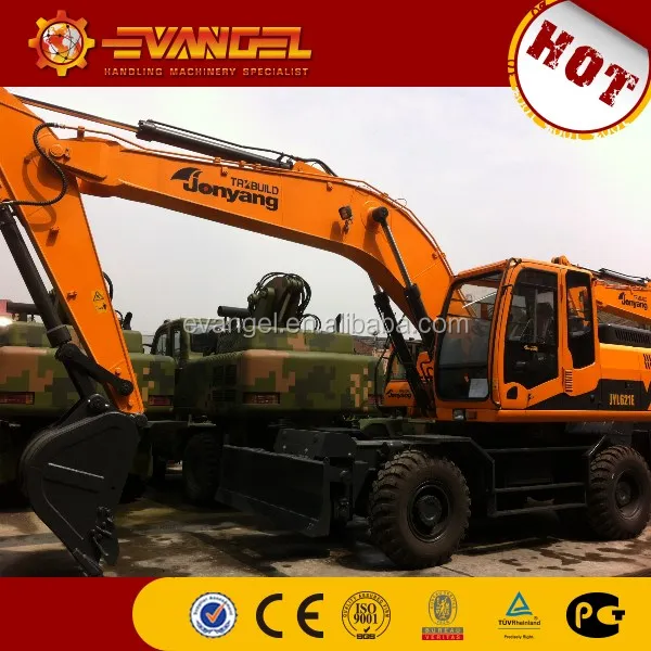 China JONYANG 21 Ton Hydraulic Wheel Excavator JY621E on Hot Sale