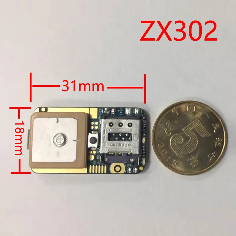 ZX302 Mini GPS Tracker - Real-Time Tracking & Anti-shock