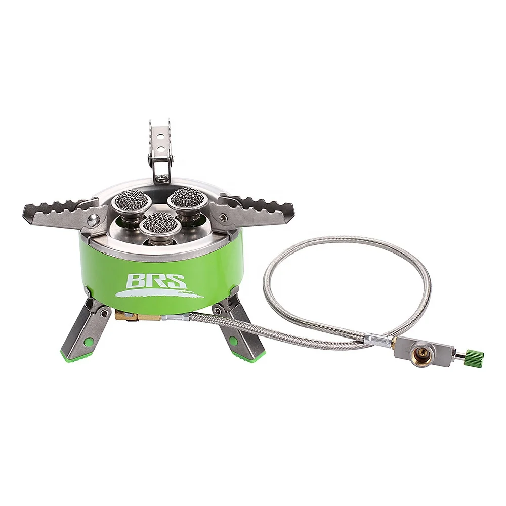 OAREA BRS-73 Outdoor 4200W Camping Gas Stove Windproof Folding Gas Stove Hiking Picnic Foldable Cooking Gas Stove Furnace