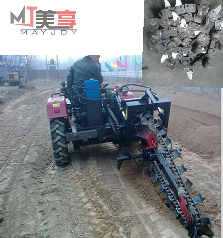 High Quality Pto Ditch Machine Tractor Trencher with CE for Sale