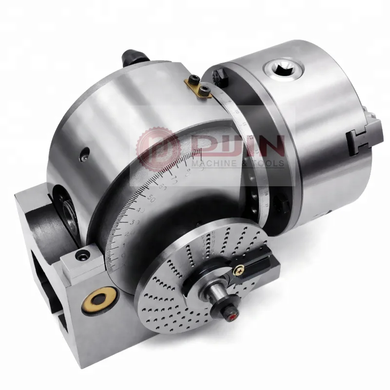 Factory Directly Sell Semi Universal Dividing Head BS0 Precision Indexing Head 100mm Lathe Chuck for Mini Drill Mill