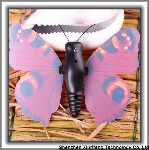 Triple Solar Powered Flying Fluttering Butterflies for Garden Plants Flowers Decoration