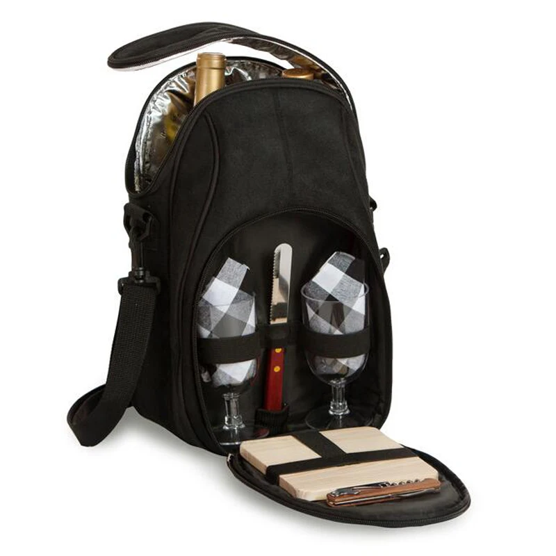 wine picnic backpack