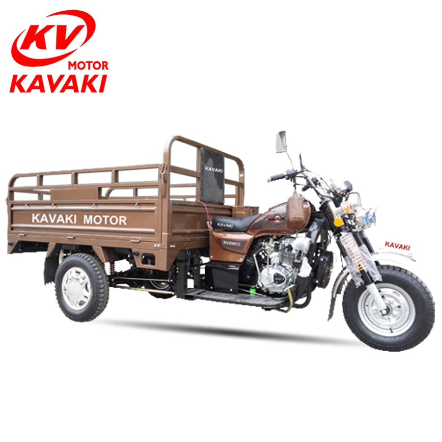 KAVAKI Motor 150CC 200CC Gasoline Motorcycles Three Wheel Cargo Tricycle