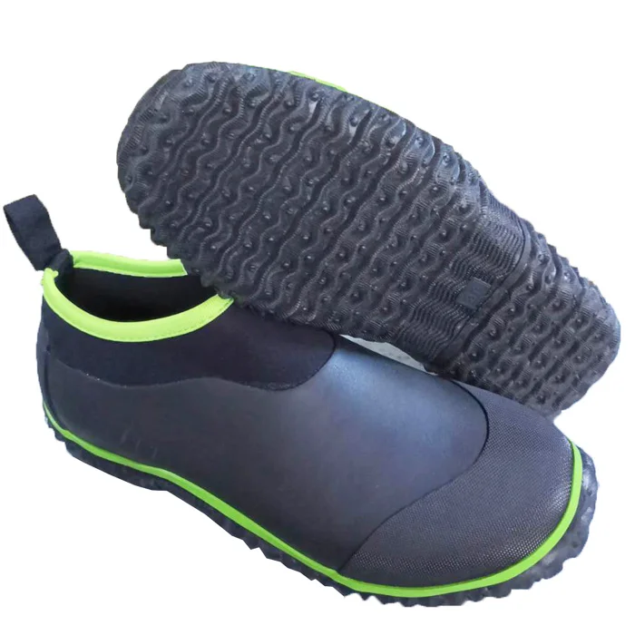 Мужские и женские неопреновые садовые сапоги для ходьбы во дворе сельское хозяйство устойчивые без шнуровки Водонепроницаемая Уличная обувь