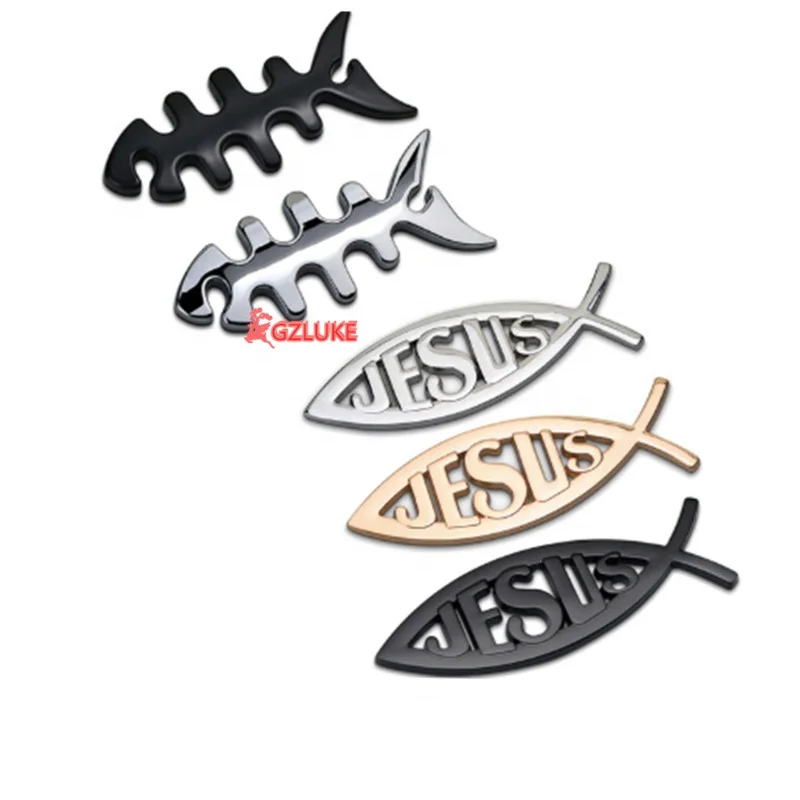 thumbnail image 2 of Jesus Christian Fish Car Window Decals & Stickers | Decal Junky 2 of 13