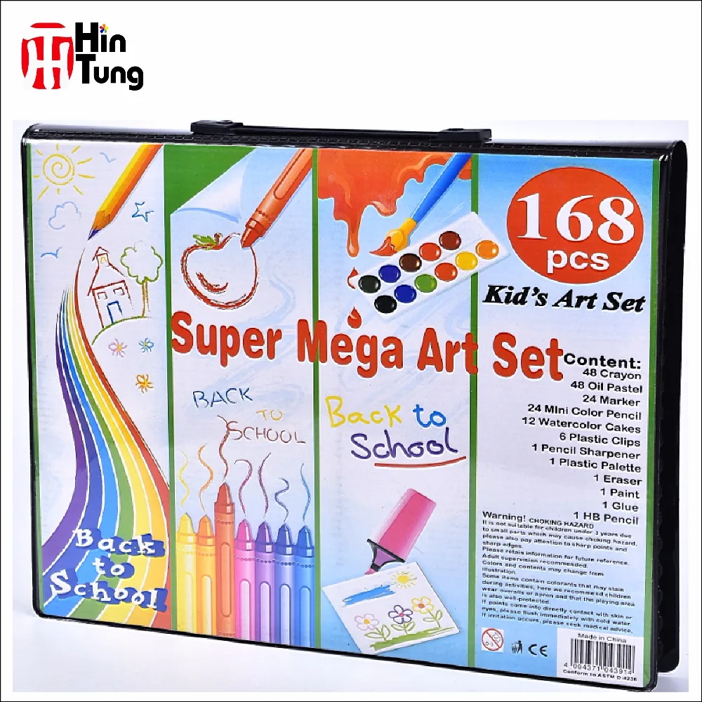 Back to School - Product details of 168 Pcs Super Mega Art