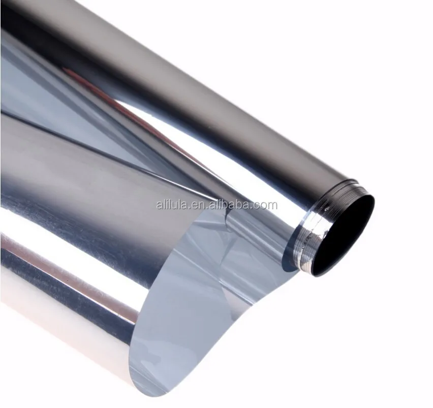 Тонировка окна для дома односторонняя зеркальная пленка конфиденциальности виниловый рулон контроль тепла антиуф-статическое липкое витражное стекло и палочка