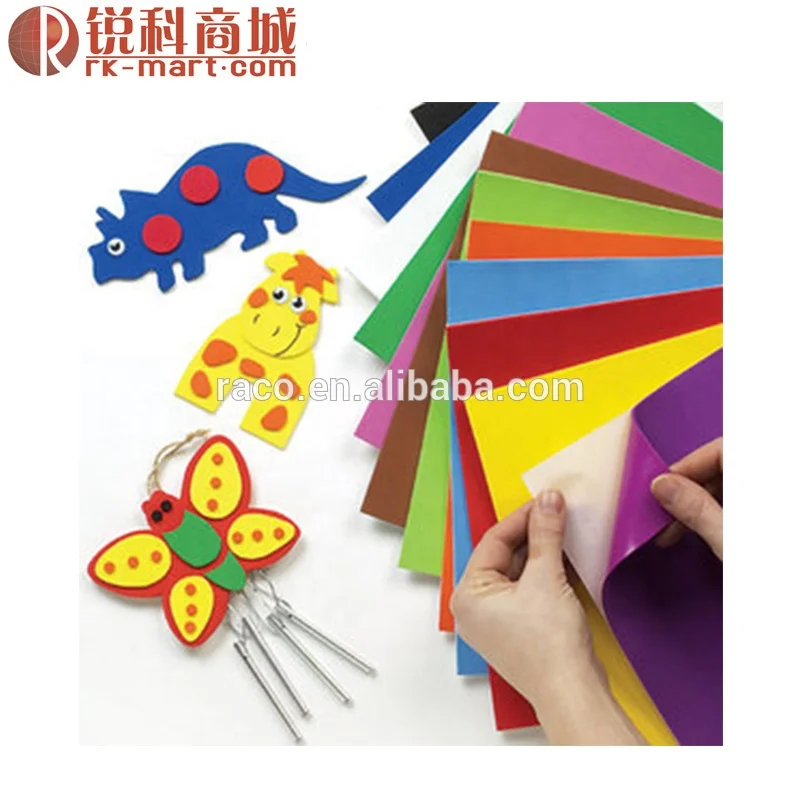 Raco дети ремесло дешевые Bulk листы вспененного этилвинилацетата 2 мм от оптовик Китая