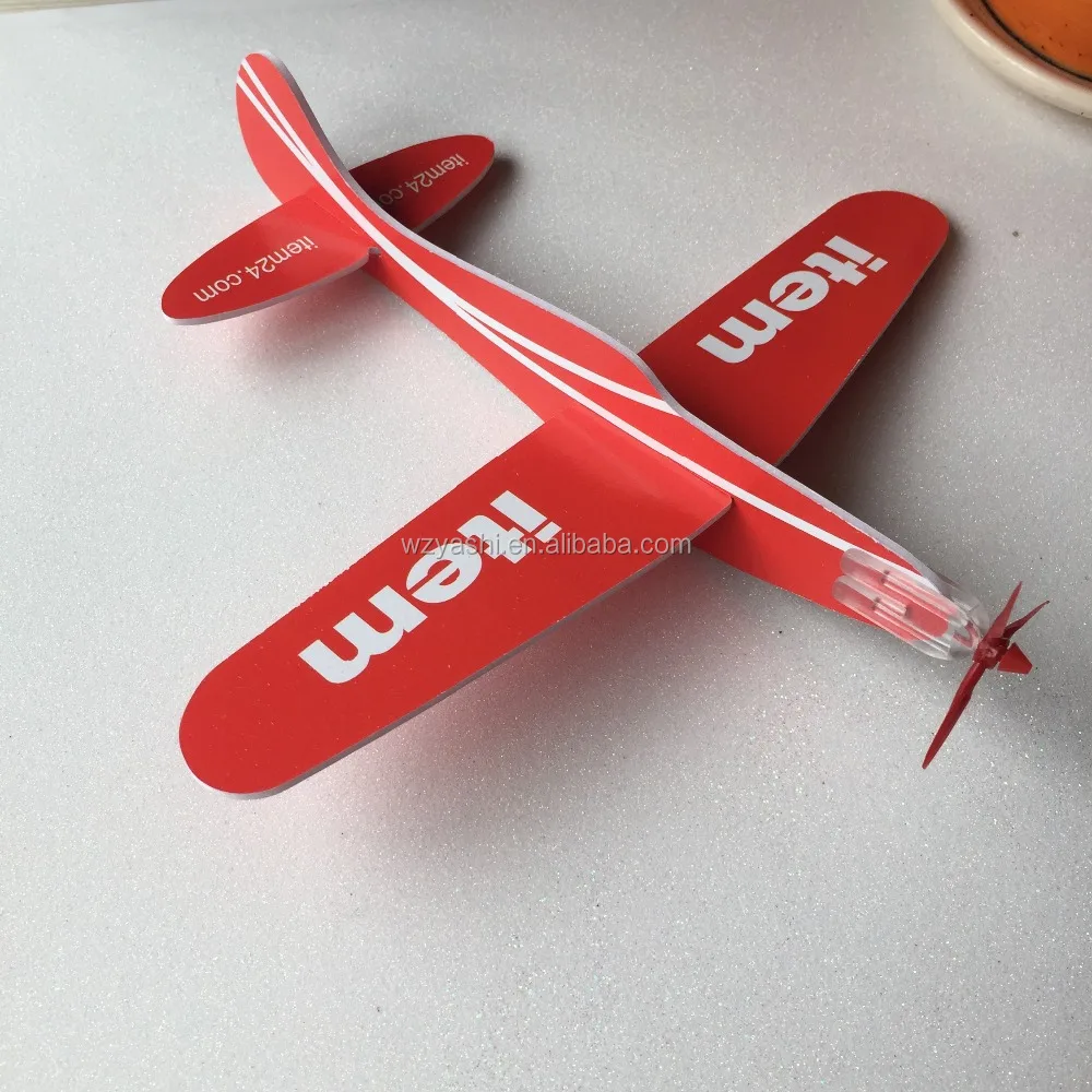 styrofoam plane toy