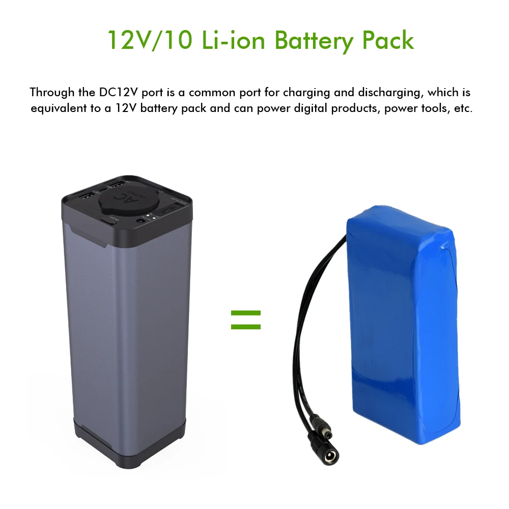 Portable UPS Power 40000mah Mini Power Bank for Laptop