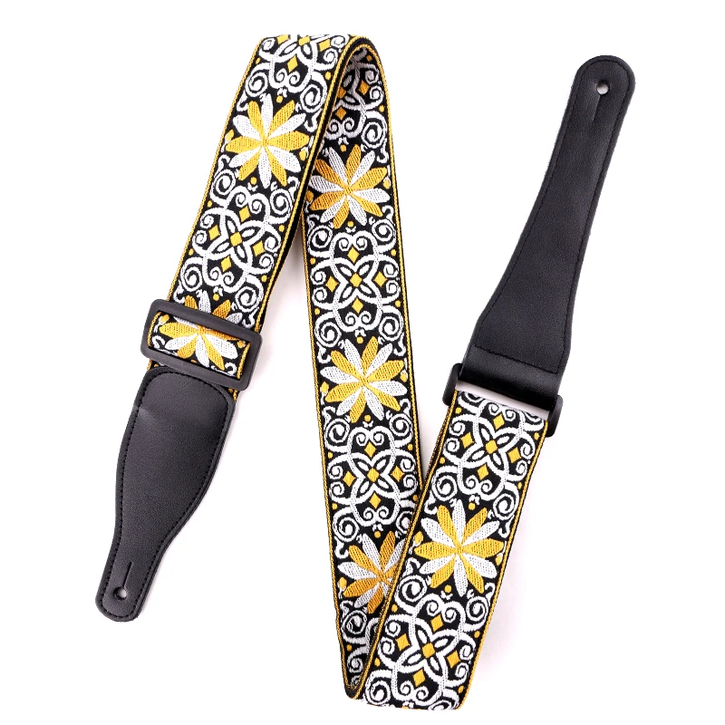 Venta Caliente Amarillo Vintage Floral Jacquard Tejido Guitarra Acústica  Correa En Guitarra Acústica - Buy Correas Tejidas Para Guitarra,Correas De Guitarra  Vintage,Correas De Guitarra Acústica Product on Alibaba.com