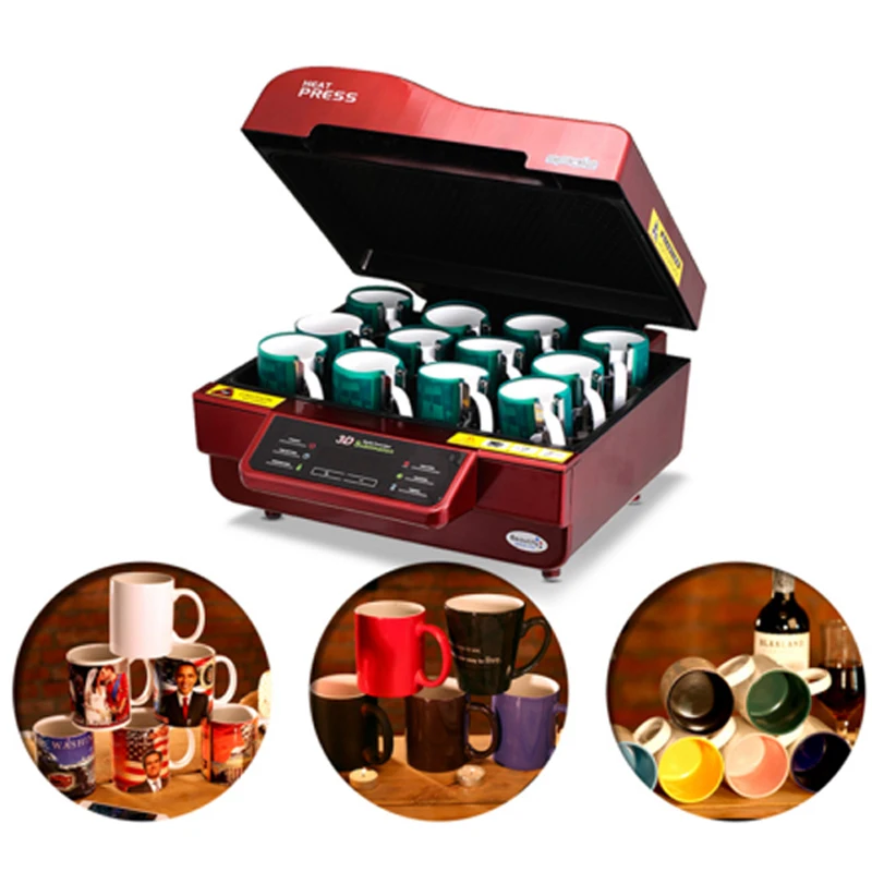 ST3042 3D Sublimation Vacuum Heat Press Machine for Mugs, Phone