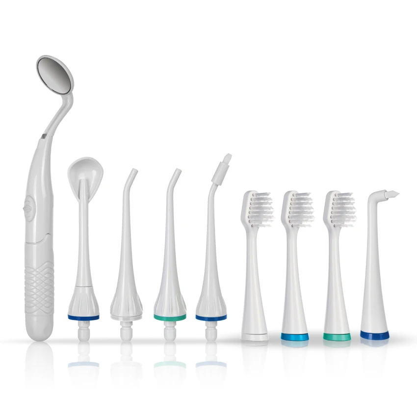 2025 OEM Electric Toothbrush with Water Flosser Waterproof Dental Oral Irrigation Water Pick Cordless Wireless Charging 2 in 1