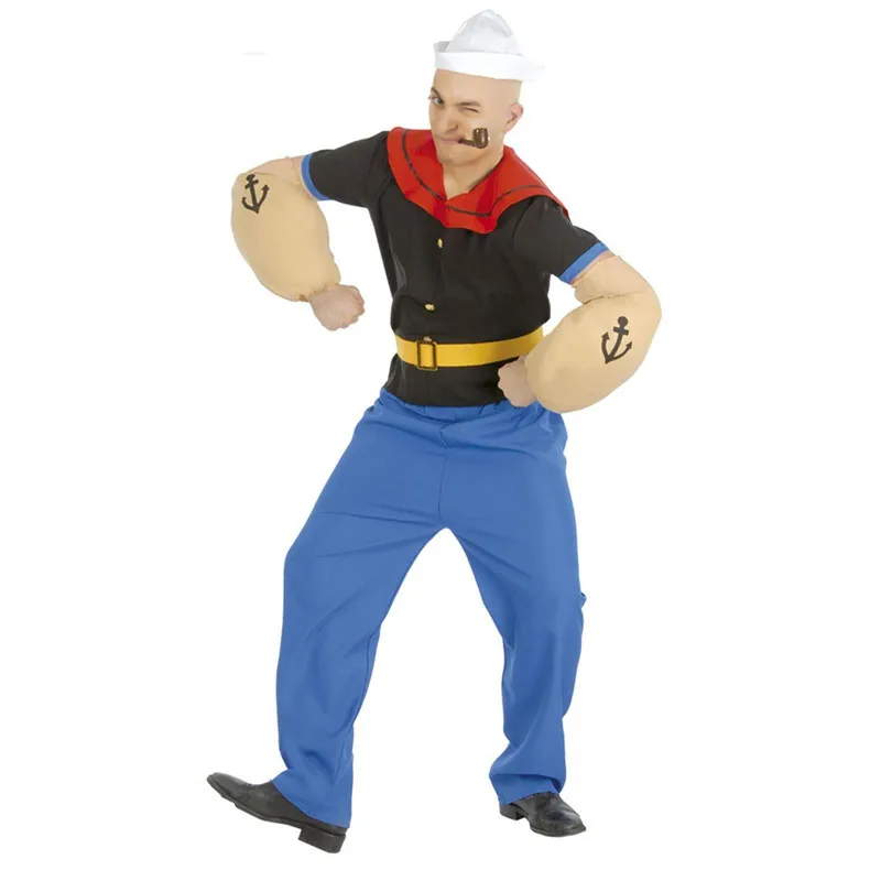 Adults 1980s Cartoon Olive Popeye Sailor Man Fancy Dress Costume Couples Ce005 Buy Adults Costume Cartoon Costume Dress Costume Product On Alibaba Com