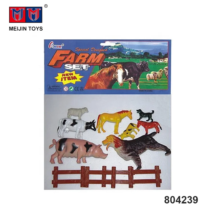 plastic farm set