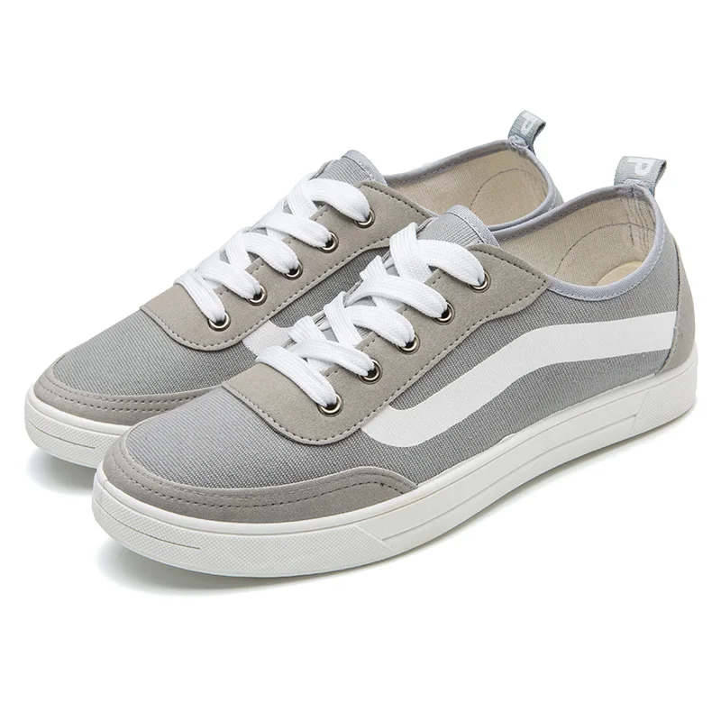 
 Фабричная оптовая продажа, низкая цена, прогулочная Повседневная холщовая обувь для мужчин и молодежи  