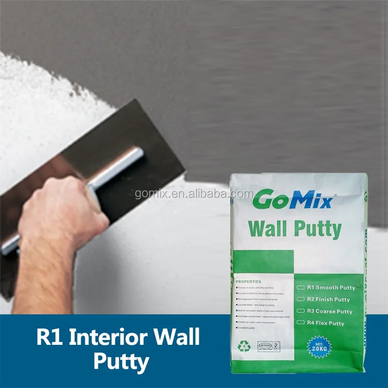 Interior Formula 20kg Design White Cement Based Render Plaster  Powder Price Asian Paint Wall Putty