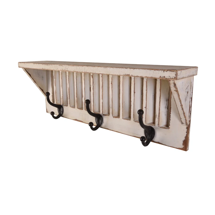 Декоративный винтажный Шебби-шикарный настенный крючок-вешалка