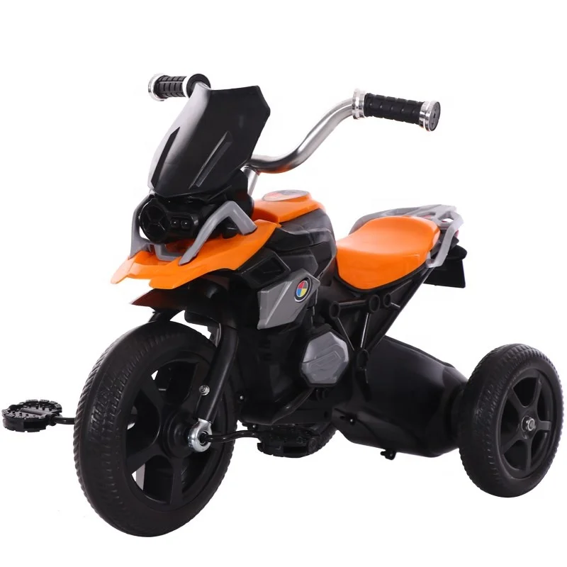 トミー　体感型子供用バイク AIJYU TOYS 乗用玩具 電動乗用バイク 電動3輪バイク 電動乗用