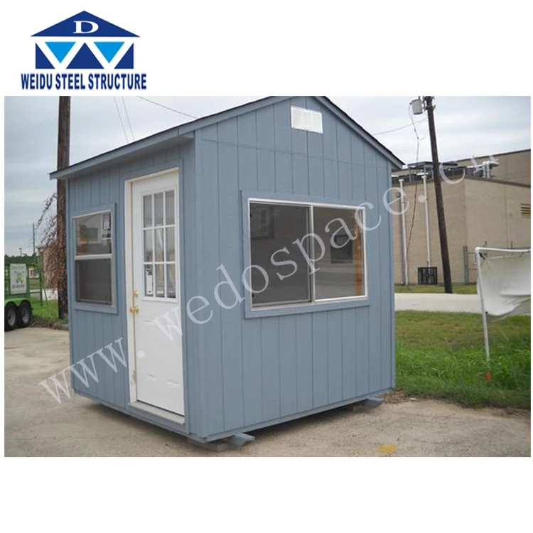 Prefabricated Portable Security Guard Shack for Sale in alibaba