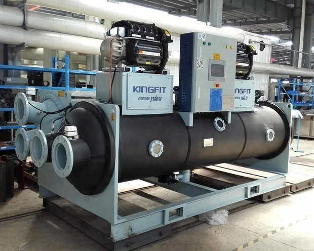 Kingfit Turbocor Compressor Magnetic Levitation Centrifugal Water Chiller 1060KW (300Tons) R134A Energy Saving IPLV 10.70