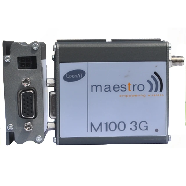 GPRS rs232 interface gsm modem 3g Maestro 100 modem support tcp/ip open AT