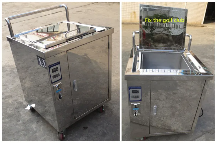Custom Golf Clubs Cleans the Golf Clubs at Ultrasounds SUS304L Ultrasonic Golf Club Cleaner