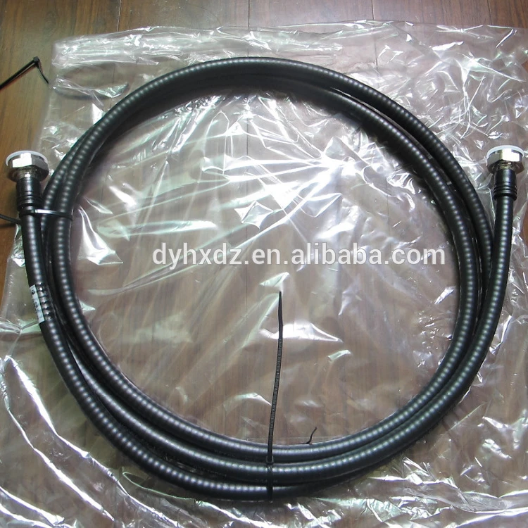 Din cable assembly 1/2 superflex din male 7/16 jumper cable