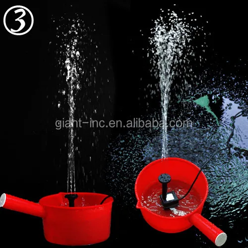 Floating Garden Solar Pool Pump Kit Mini Solar Water Fountain Pump