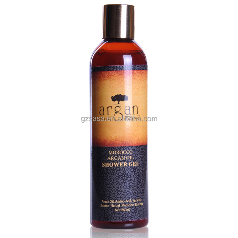 Hot sale OEM / ODM refreshing shower gel bath Argan Oil Shower Gel No Side Effect