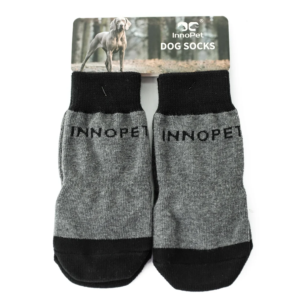Пользовательские Лидер продаж Pet дышащие нескользящие носки для собак большая собака резиновые