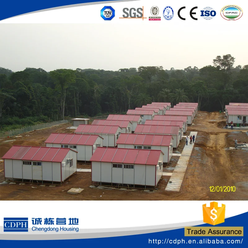 Low Cost Steel Structure Mobile Home Paneling Traditional Design Mobile Building for Office Use Sandwich Panel Material