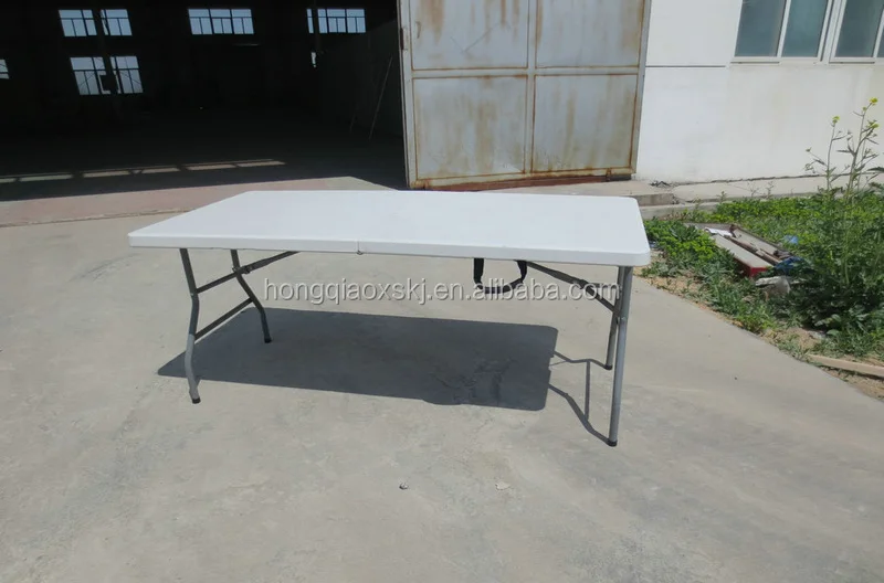Outdoor Folding Table with Lon Use Age/carrefour Hot Sale Outdoor Foldable Plastic Table/with Solid Bracket/5 Feet 152cm