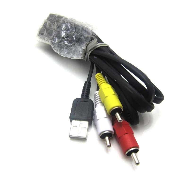 USB  AV  DC Connector Cable for Sony Cyber-Shot DSC-H55 14.1MP Digital Camera W/10x Zoom  Power Cables
