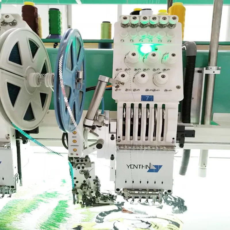 Yonthin Computerized Sequin Embroidery Machine Price High Speed