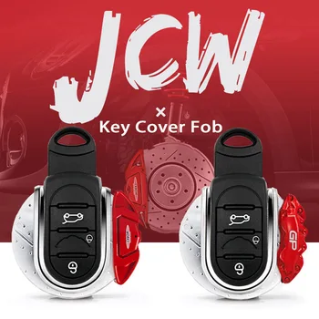 Brand New ABS Plastic JCW Pattern Mini Cooper Car Key Cover Fob for Mini Cooper F54 F55 F56 F57 F60( 1 Pcs/set)