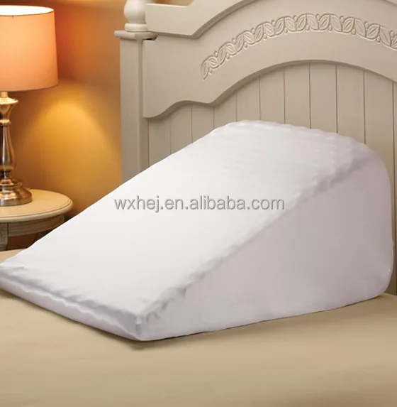 Poly Cotton Washable Replacement Cover For Memory Foam Bed Wedge Pillow Buy Wedge Pillow Cover Bed Wedge Pillow Case Replacement Wedge Cover Product On Alibaba Com