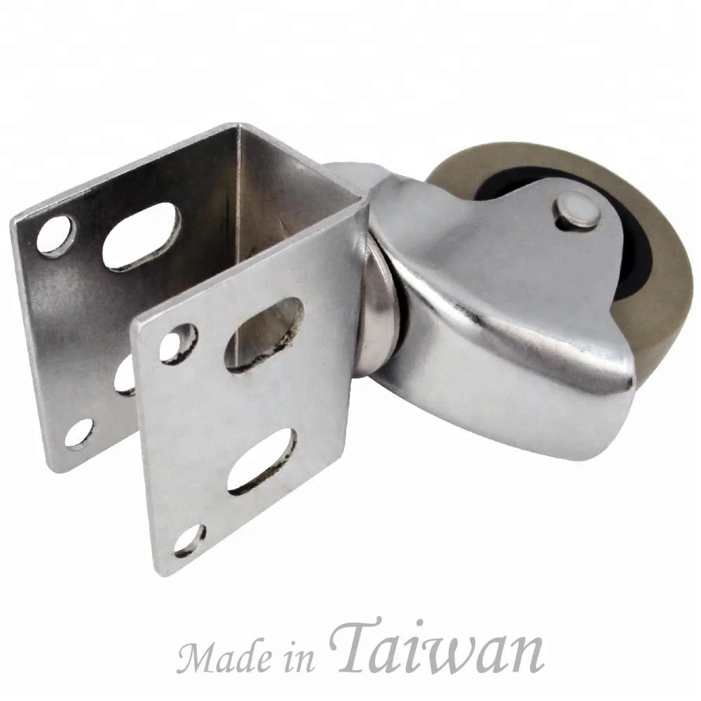 CCE Caster 2 Inch U Bracket Shape Swivel Caster Wheels Solidworks