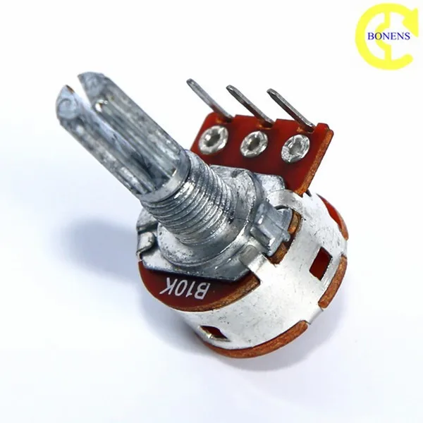 16K pcb Mount Potentiometers With Switch Rotary Potentiometer