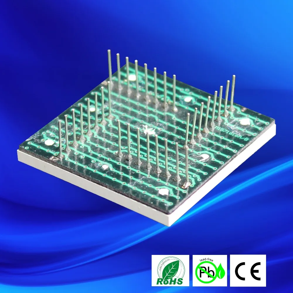 マトリックス STANLEY 16×16ドット 2色マトリックスLED 赤/黄緑 (4個入