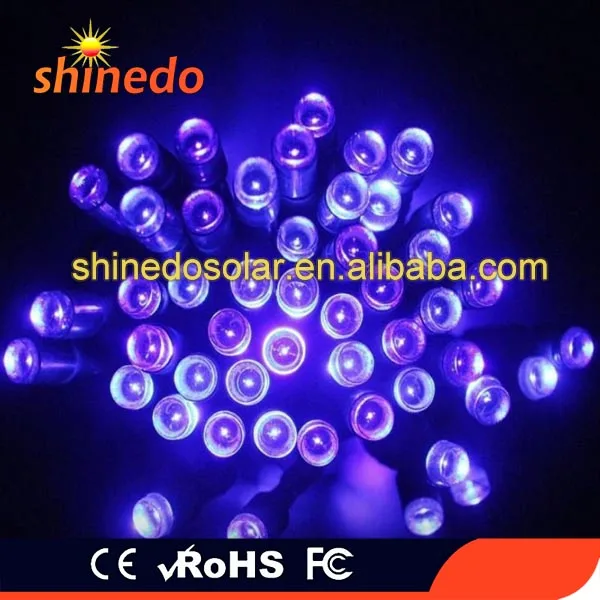 
 Уличная цветная Рождественская садовая гирлянда на солнечной батарее с 100 светодиодами, сказочный светильник для свадьбы, вечеринки, двора  