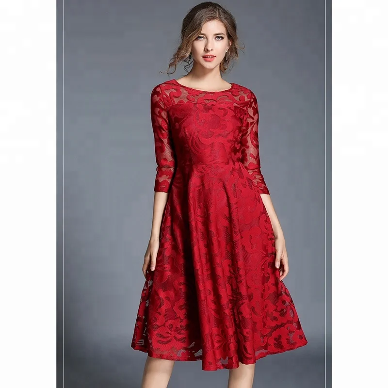 Красное Платье Осень
