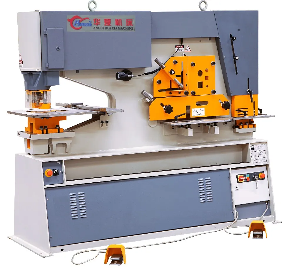q35y-30 hydraulic iron worker angle sheairng hol