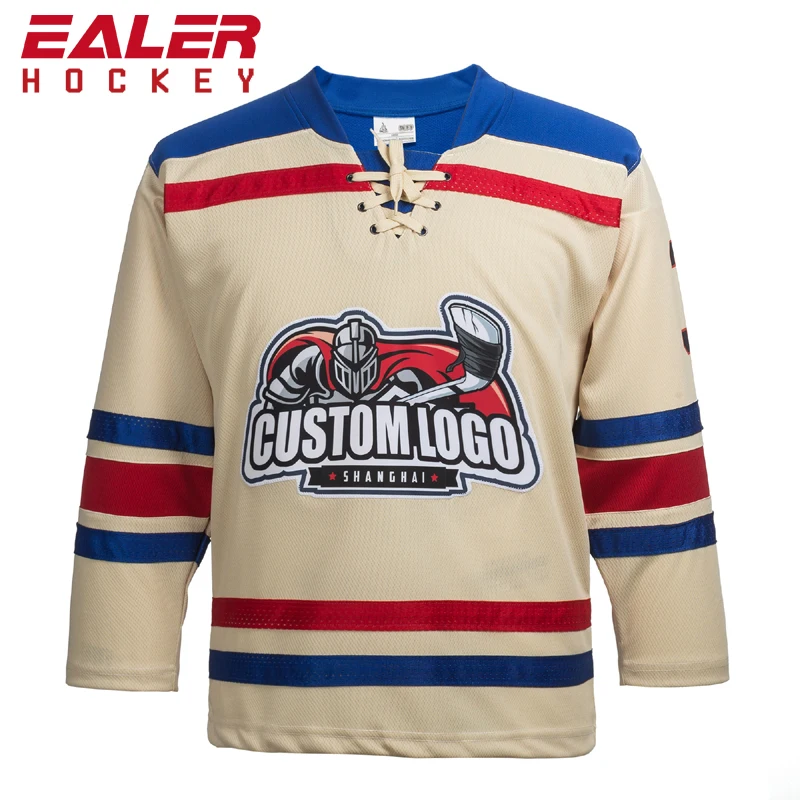 Do custom ice hockey jersey, uniform design or team wear kits by  Niferdesigns