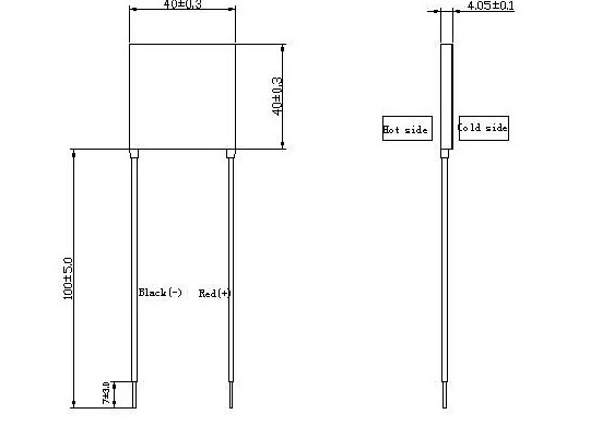 
Smart bes термоэлектрический охлаждающий модуль TEC1-12706 40*40 мм Термоэлектрический охладитель, модуль термоэлектрический TEC1-12706 